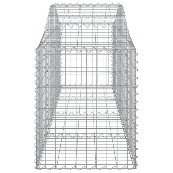 Coșuri Gabion Arcuite Fier Galvanizat - Barieră Grădină