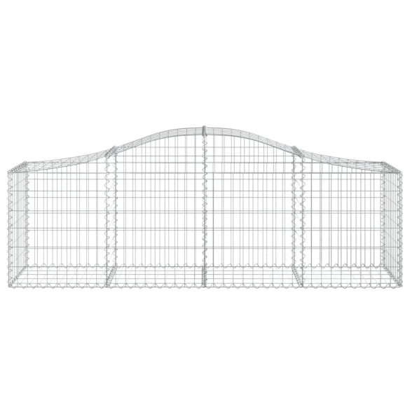Coșuri Gabion Arcuite 200x50x60/80 cm - Fier Galvanizat