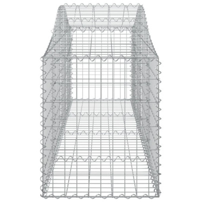 Coșuri Gabion Arcuite 200x50x60/80 cm - Fier Galvanizat