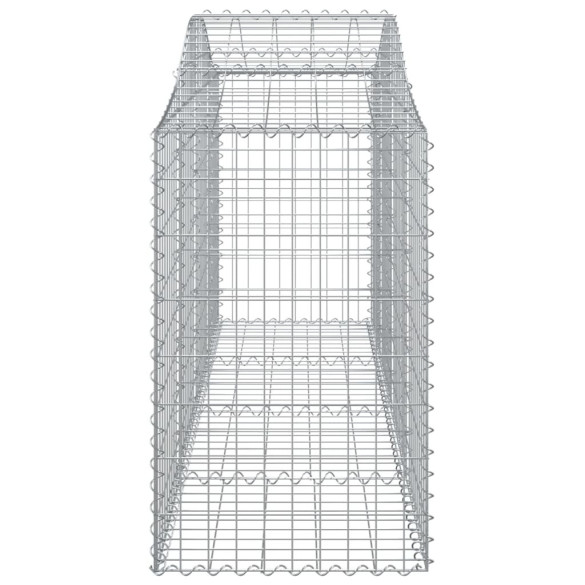 Coșuri Gabion Arcuite 5 buc - Fier Galvanizat | Livrare Gratuită