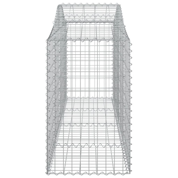 Coșuri Gabion Arcuite 15 buc - Fier Galvanizat Rezistent