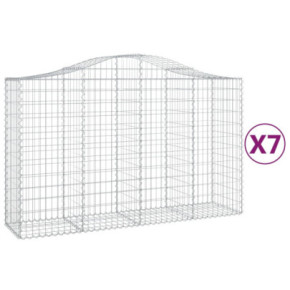 Set Coșuri Gabion Arcuite - Fier Galvanizat | Livrare Gratuită 2