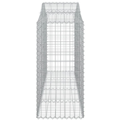 Set 9 Coșuri Gabion Arcuite - Fier Galvanizat | Livrare Gratuită