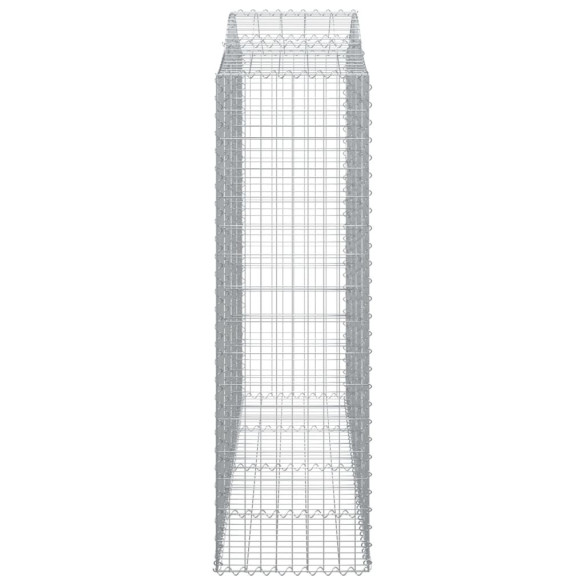 Coșuri Gabion Arcuit 200x50x160/180 cm - Fier Galvanizat