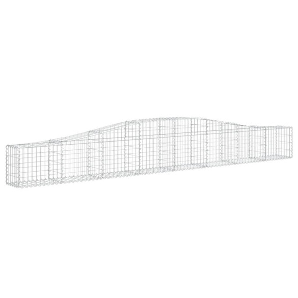 Coșuri Gabion Arcuite | Set 7 Bucăți | Fier Galvanizat Rezistent