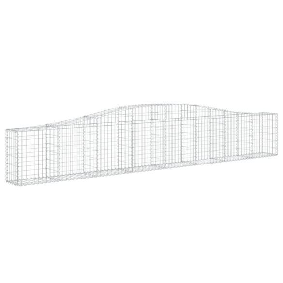 Coșuri Gabion Arcuite 25 buc - Fier Galvanizat | Livrare Gratuită
