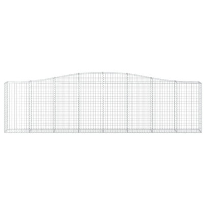 Set Coșuri Gabion Arcuite - Fier Galvanizat | Livrare Gratuită