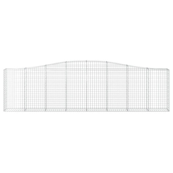 Coșuri Gabion Arcuite Fier Galvanizat - Barieră Grădină