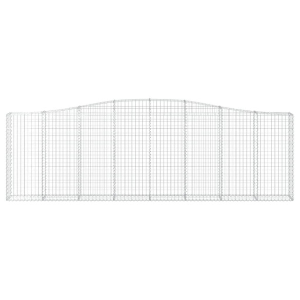 Coșuri Gabion Arcuite Fier Galvanizat | Gard Decorativ