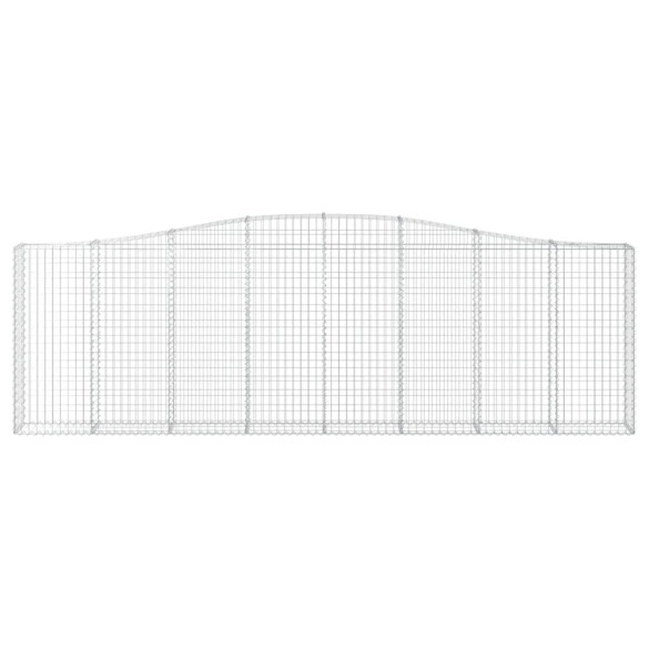 Coșuri Gabion Arcuite Fier Galvanizat - 10 bucăți