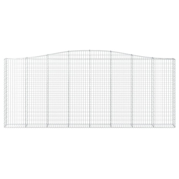 Coșuri Gabion Arcuite | Barieră Decorativă Grădină