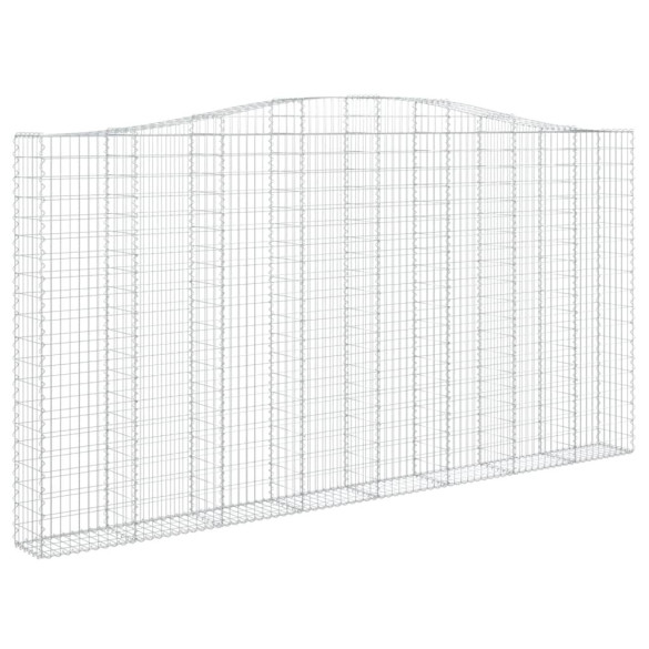 Coșuri Gabion Arcuite Fier Galvanizat | Gard Decorativ