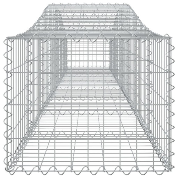 Coșuri Gabion Arcuite Fier Galvanizat | Garduri Decorative