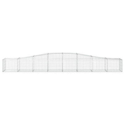 Coșuri Gabion Arcuite | Gard Rezistent Fier Galvanizat