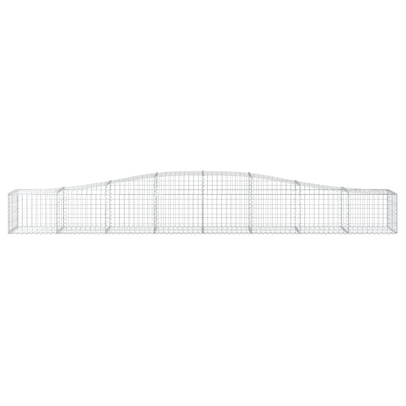 Coșuri Gabion Arcuite 25 buc - Fier Galvanizat | Livrare Gratuită