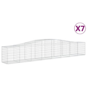 Set 7 Coșuri Gabion Arcuite | Fier Galvanizat | Livrare Gratuită 2
