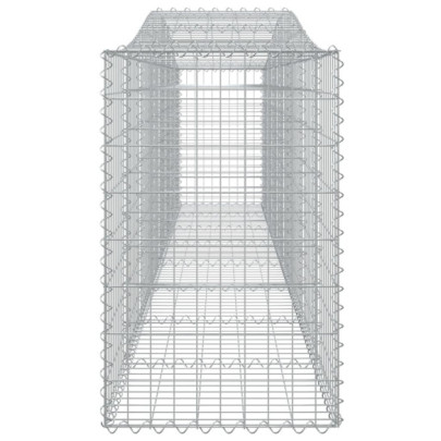 Coșuri Gabion Arcuite 5 buc - Fier Galvanizat | Livrare Gratuită