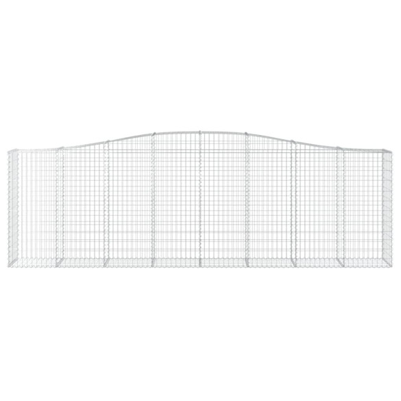 Coșuri Gabion Arcuite Fier Galvanizat - Barieră Grădină