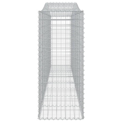 Coșuri Gabion Arcuite Fier Galvanizat - Barieră Grădină