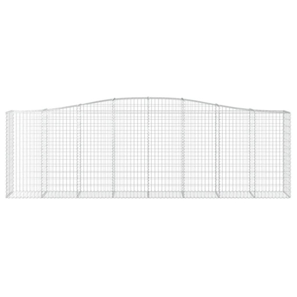 Coșuri Gabion Arcuite Fier Galvanizat - Barieră Grădină