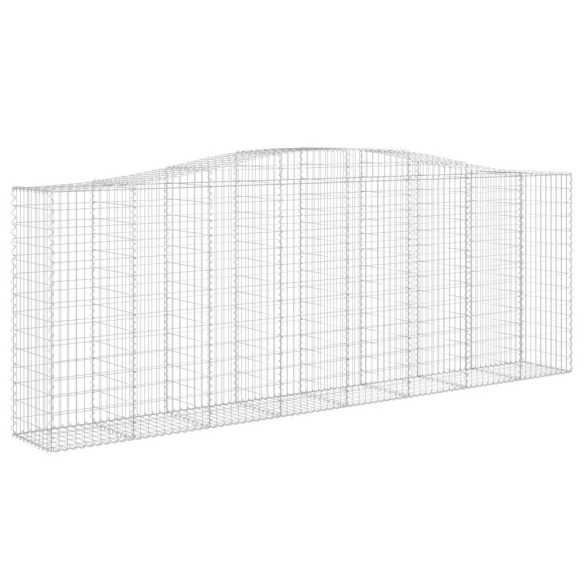 Coșuri Gabion Arcuite 9 buc - Fier Galvanizat | Livrare Gratuită