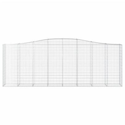 Coșuri Gabion Arcuite 9 buc - Fier Galvanizat | Livrare Gratuită