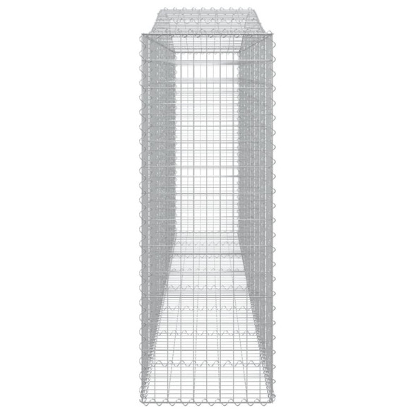 Coșuri Gabion Arcuite 9 buc - Fier Galvanizat | Livrare Gratuită