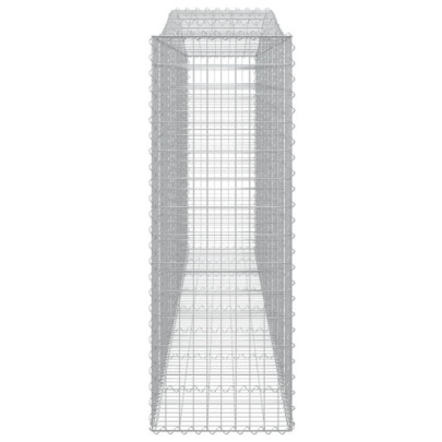 Coșuri Gabion Arcuite Fier Galvanizat - Barieră Grădină