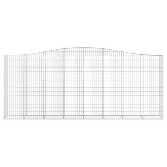 Coșuri Gabion Arcuite Fier Galvanizat - Barieră Grădină