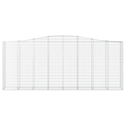 Coșuri Gabion Arcuite 5 bucăți - Fier Galvanizat | Livrare Gratuită