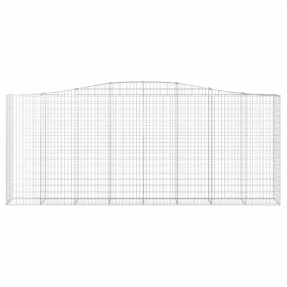 Coșuri Gabion Arcuite | Barieră Decorativă Grădină | Fier Galvanizat