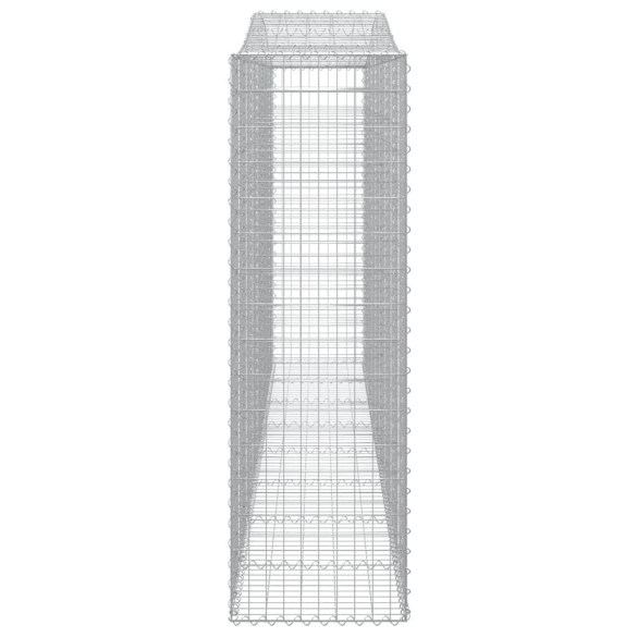 Coșuri Gabion Arcuite | Barieră Decorativă Grădină | Fier Galvanizat