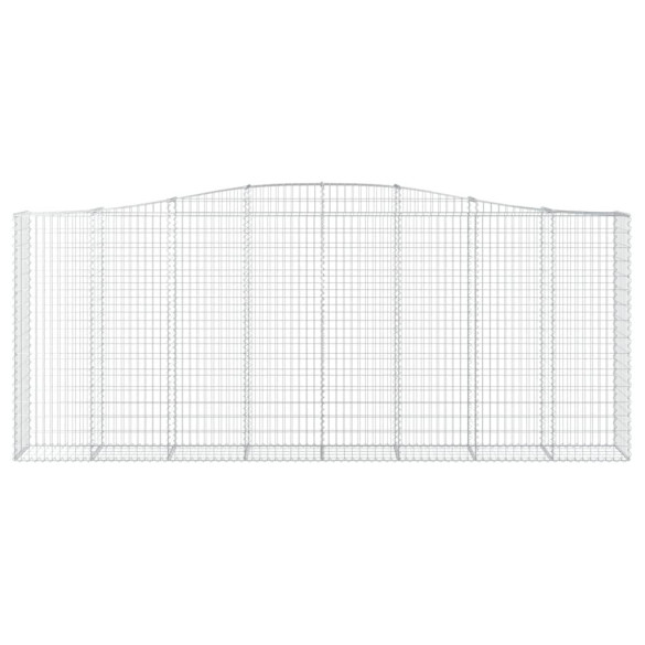 Coșuri Gabion Arcuite 8 buc | Fier Galvanizat | Livrare Gratuită