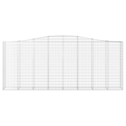 Coșuri Gabion Arcuit 10 bucăți - Fier Galvanizat | Livrare Gratuită