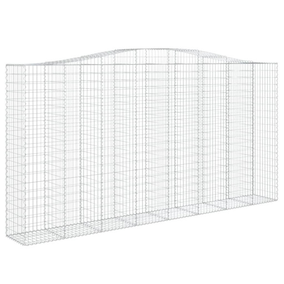 Coșuri Gabion Arcuite - 5 bucăți - Fier Galvanizat