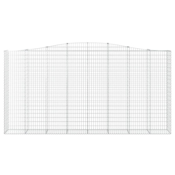 Coșuri Gabion Arcuite - 5 bucăți - Fier Galvanizat