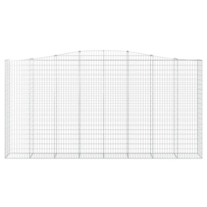 Coșuri Gabion Arcuite - 5 bucăți - Fier Galvanizat