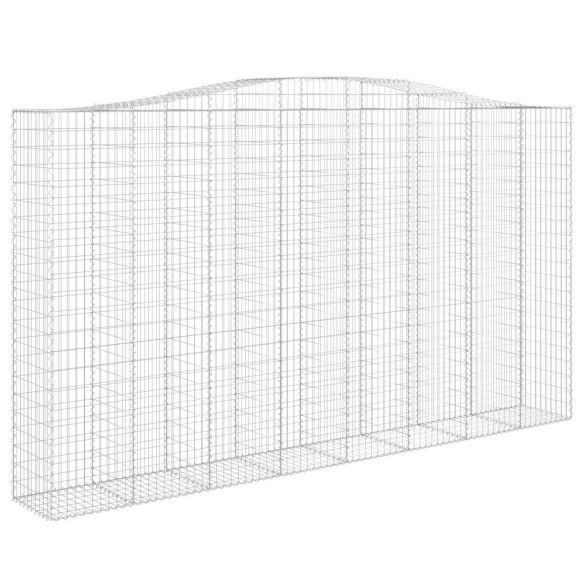 Coșuri Gabion Arcuite | 6 buc | Fier Galvanizat | Livrare Gratuită