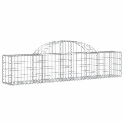 Coșuri Gabion Arcuite Fier Galvanizat | Garduri Durabile
