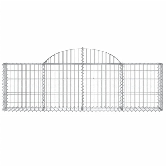 Coșuri Gabion Arcuite 20 buc - Fier Galvanizat | Livrare Gratuită