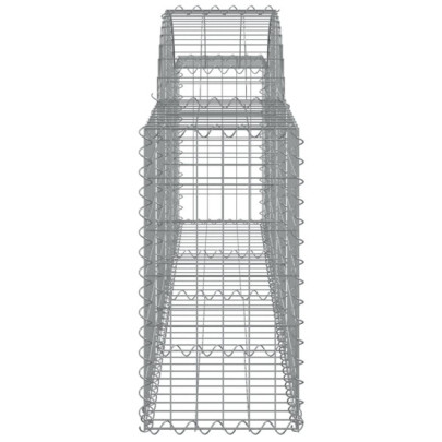 Coșuri Gabion Arcuite 25 buc - Fier Galvanizat Rezistent