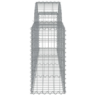 Coșuri Gabion Arcuite 50 buc - Fier Galvanizat | Livrare Gratuită