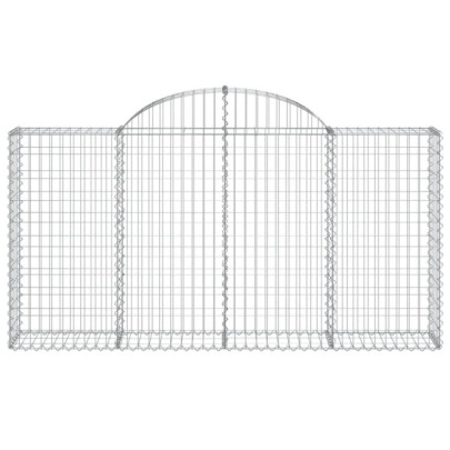 Coșuri Gabion Arcuite Fier Galvanizat - Garduri Durabile