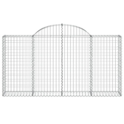 Set Coșuri Gabion Arcuite | Fier Galvanizat | Livrare Gratuită