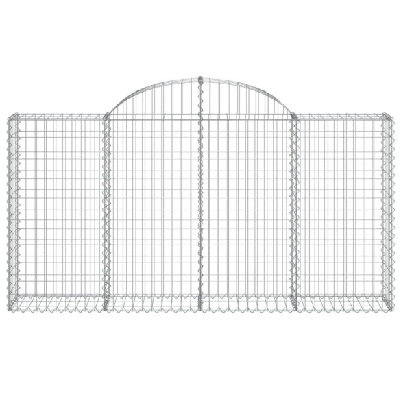 Coșuri Gabion Arcuite 25 buc - Fier Galvanizat | Livrare Gratuită