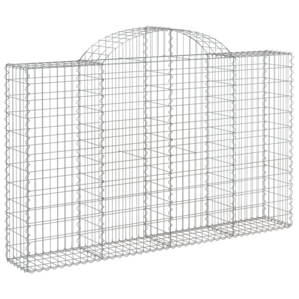 Coșuri Gabion Arcuite 6 buc - Fier Galvanizat | Livrare Gratuită