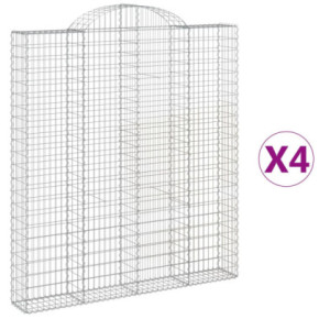 Coșuri Gabion Arcuite 200x30x220/240cm - Fier Galvanizat 2
