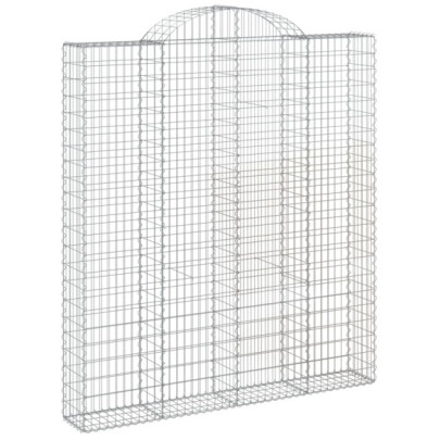 Coșuri Gabion Arcuite 200x30x220/240cm - Fier Galvanizat