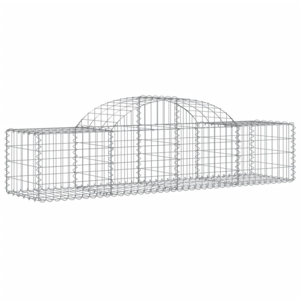Coșuri Gabion Arcuite 5 buc - Fier Galvanizat | Livrare Gratuită