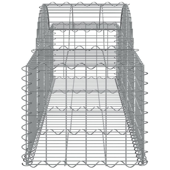 Coșuri Gabion Arcuite 6 buc - Fier Galvanizat | Livrare Gratuită